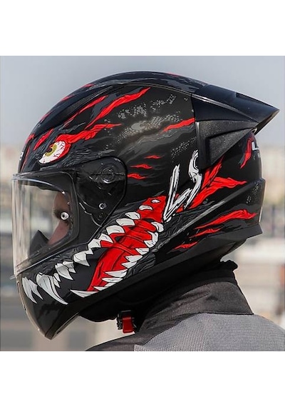 Ls2 Rapıd 2 Race Kaıju Fullface Motosiklet Kaskı Siyah
