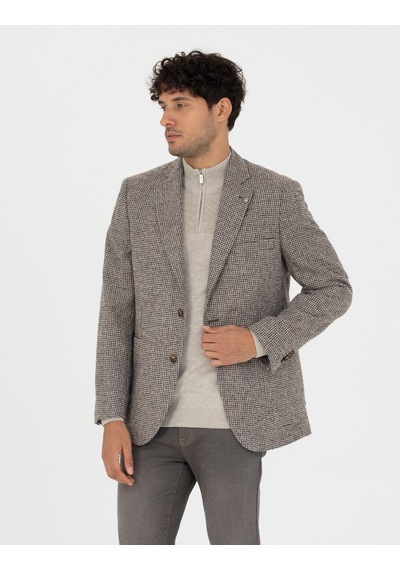 Pierre Cardin Erkek Kahverengi Ceket 50273155-vr029 Kahverengi