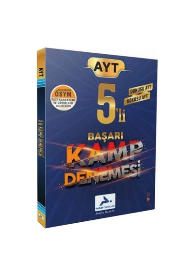 Ayt 5 Li Başarı Kamp Denemesi Paraf Yayınları (533823472)