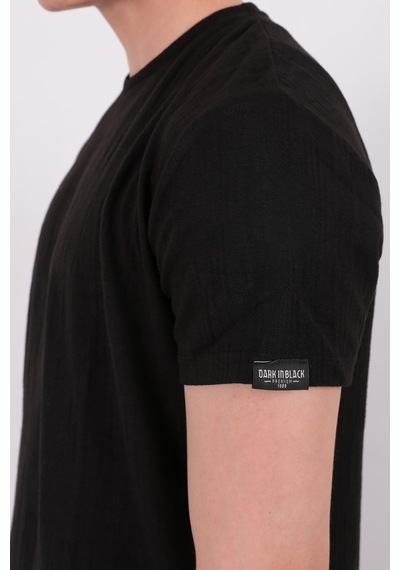 Fıve Pocket Five Pocket Fp24b2036 Bis Yaka Erkek T-shirt Siyah