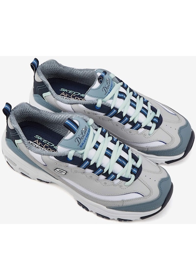 Skechers D'Lites - Cool Change Kadın Gri Sneakers 13143 Gybl Gri