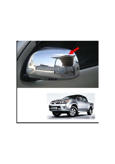 Toyota Uyumlu Hilux 2012 2015 Ayna Kapağı Abs Krom
