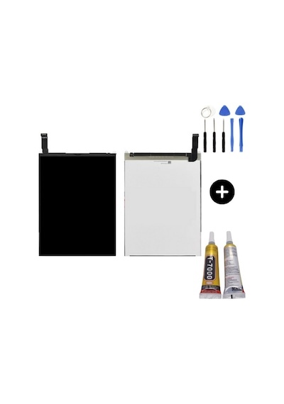 Apple Uyumlu iPad Mini 2 A1489-a1490-a1491 Servis Lcd İç Ekran + Montaj Seti