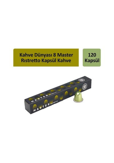 Kahve Dünyası 8 Master Rıstretto Kapsül Kahve 12 x 10'lu