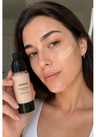 Bb Cream Spf50 Yüksek Kapatıcı, Nemlendirici, Ton Eşitleyici, Aydınlatıcı Medium