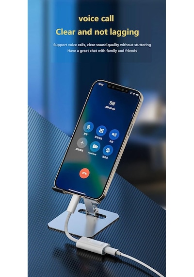 45w Type C To Lightning Kulaklık Dönüştürücü Hızlı Şarj İphone İpad Macbook Yuva Çevirici Müzik Dinleme Arama Otgklk