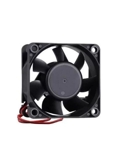 60x60x25mm 12V Fan 2 Kablolu
