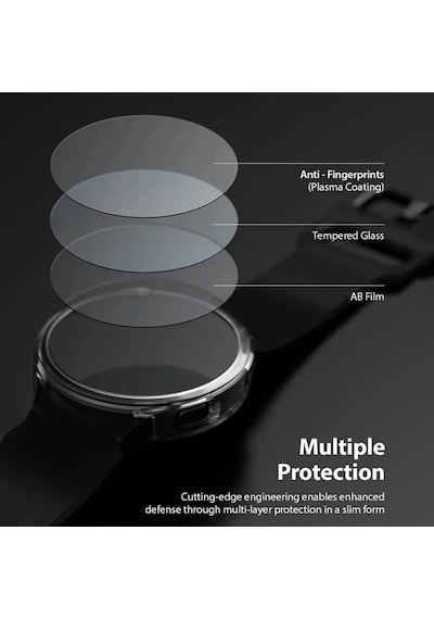 Huawei Watch Gt 6 46mm Kolay Uygulama Aparatlı Cam Ekran Koruyucu 01 41/42mm Değil