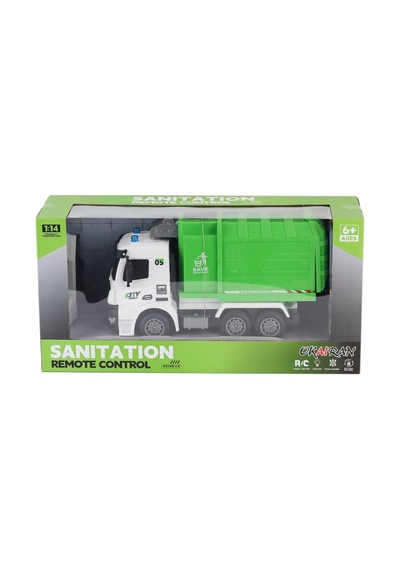 Yj-117-1 Kumandalı Şajzlı Çöp Kamyonu Çok Renkli