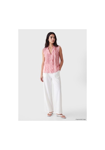 LC Waikiki Alıta Cıty Farkıyla Lcw Vision Pembe Tül Düz Kaçık Yaka Kolsuz Kadın Bluz Pembe - 918664913 Pembe LC Waikiki Alıta Cıty Farkıyla Lcw Vision Pembe Tül Düz Kaçık Yaka Kolsuz Kadın Bluz Pembe - 918664913 Pembe