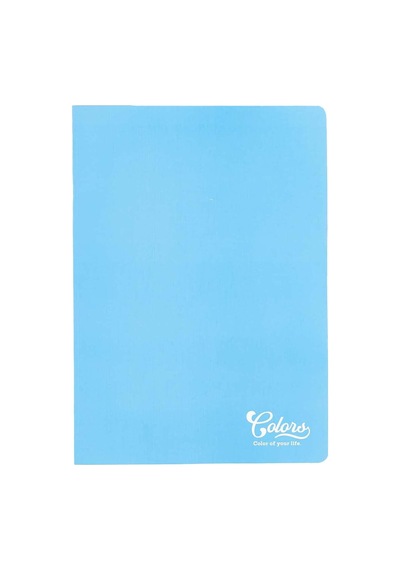 Meteksan Colors A5 60 Yaprak Çizgili Defter, Mavi Çok Renkli