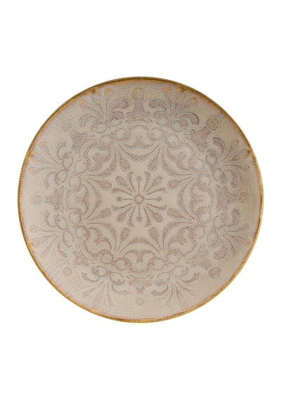 Sand Vintage 18 Parça 6 Kişilik Porselen Yemek Seti Kahverengi