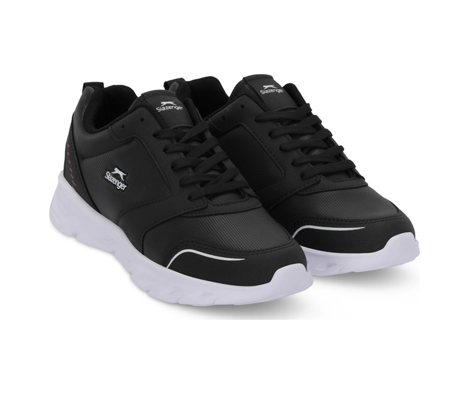 Slazenger Epıc Erkek Siyah / Beyaz Koşu & Yürüyüş Spor Ayakkabısı Siyah / Beyaz