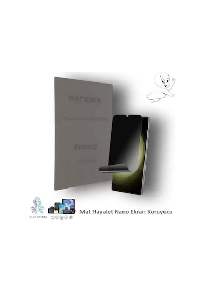 Oneplus Ace 6t  Nano Ekran Koruyucu Esnek Ultra İnce Sandex - Mat Hayalet