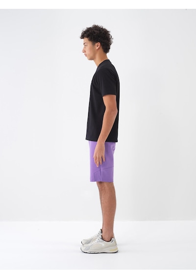 Xint Siyah Pamuk Dokulu Regular Fit Tişört 502118
