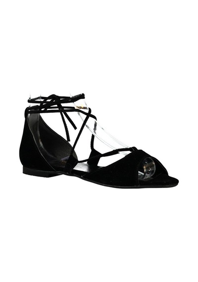 Fox Shoes Siyah Kadın Sandalet B726547302 Siyah