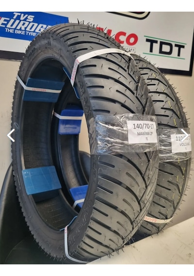 Honda Cbr 250 Lastik Takım 140/70-17 Ve 110/70-17 Tl Lastik Set