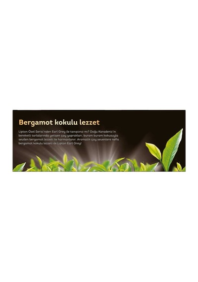Lipton Earl Grey Bardak Poşet Çay 100'lü 200 Gr 8'li Paket