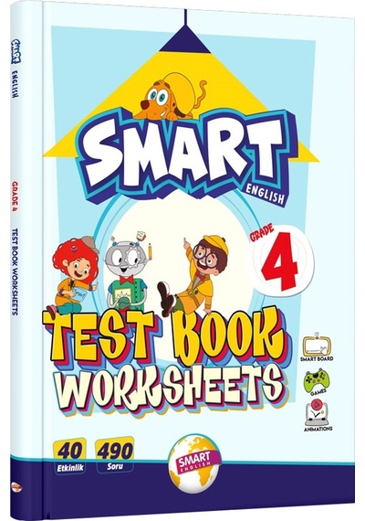 Smart English 4. Sınıf Test Book Worksheets