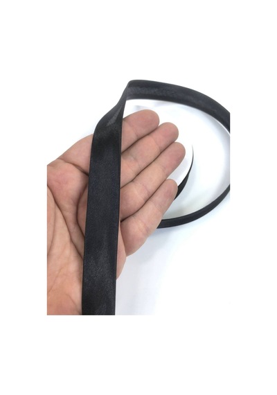 FdayAksesuar Siyah Saten Biye 2 Cm 1 Metre FRDY26762