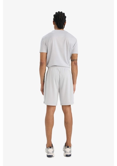 Defacto Defactofit Standart Fit Sporcu Kısa Paça Şort E9753ax25augr184 Gri