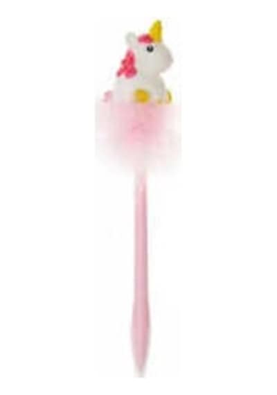 Legami Işıklı Unicorn Başlıklı Tükenmez Kalem K076617 Çok Renkli