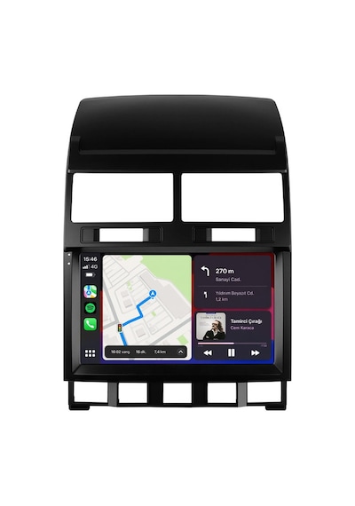 Volkswagen Touareg 2003-2009 Android Multimedya Carplay Android Auto Navigasyon 6gb Ram 64gb 9"