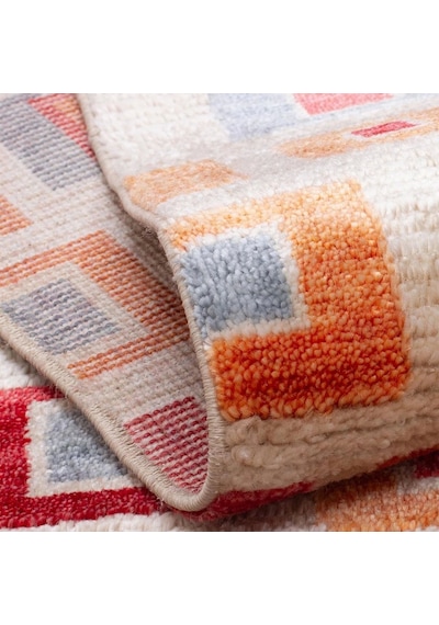 Eko Halı Zr 21 Beige Multy Modern Uşak Halısı Bej - Renkli