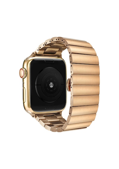 Watch Ultra 49mm Kordon Uyumlu Krd-41 Metal Strap Kayış Cppl- Gümüş