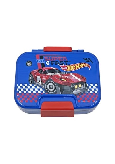 Bento 1030ml Lunchbox Hotwheels Lisanslı Tek Katlı 2 Bölmeli Paslanmaz Çelik Sefer Tası Yemek Kutu Diğer