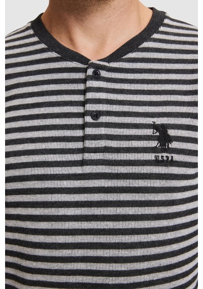 U.S. Polo Assn. Erkek Lacivert Pijama Takımı 50333260 Vr033