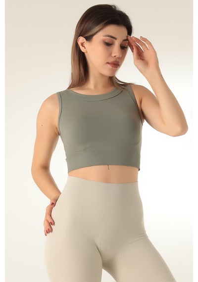 Doremi Dikişsiz Kısa Spor Üst 001