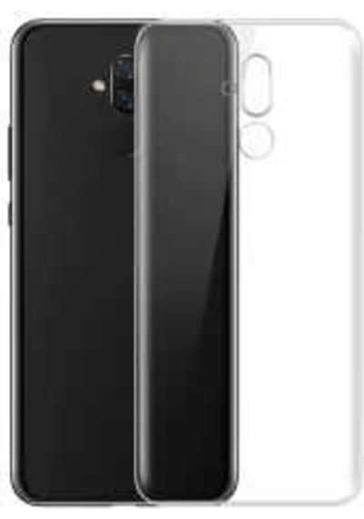 Huawei Mate 20 Lite Kılıf Zore Süper Silikon Kapak Renksiz