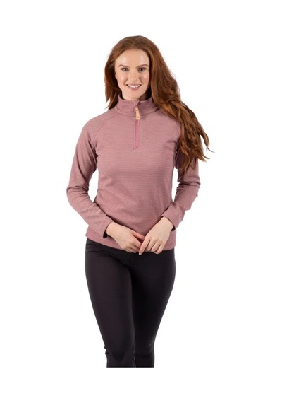 Trespass Fatolstr0032 Olga Female Casual Top Rose Blush Marl Kadın Polar Pembe
