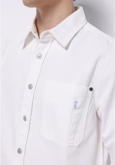 Colin's Colins Regular Fit Klasik Yaka Düz Erkek Bej Uzun Kol Gömlek Cl1074780 Q1.v1 Dn44268 Denim