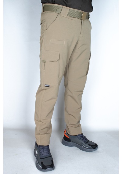 Nikbin Tactical Outdoor Taktik Pantolon Esnek Ürün Şık Tasarım- Bej Rengi Yazlık Bej