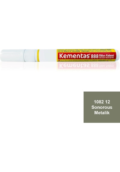 1082 12 Sonorous Metalik Tam Örtücü Rötuş Kalemi Tam Örtücü Rötuş Kalemleri-12333