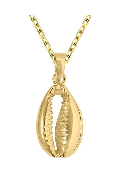 Kuyumcudukkani "istiridye"küpe Ve Kolye Seti- 24125-g Gold