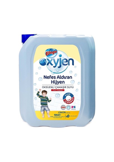 Bingo Çamaşır Suyu 3240ml Oksijenli Limon Kokulu 4 Lü Set Diğer