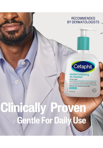 Cetaphil Gentle Exfoliating Sa Cleanser 237 ML