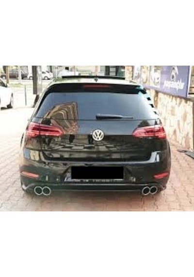 Volkswagen Golf 7.5 R Difüzör 2017 Ve Sonrası R Difizör Parlak