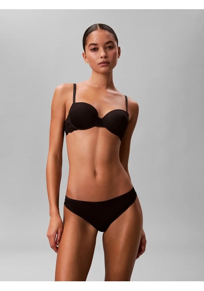 Calvin Klein Lıghtly Lıned Balcon Siyah Balenli Sütyen