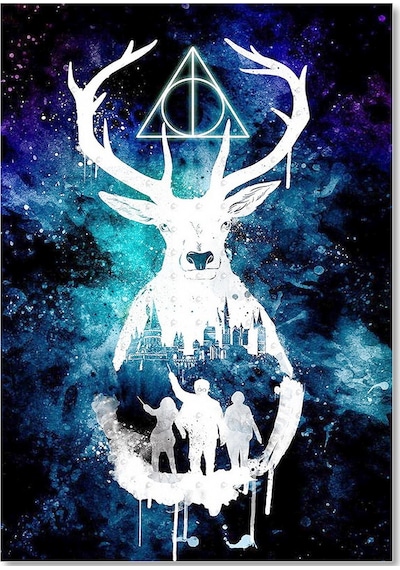 Cakasepetim Eski Harry Potter Karekter Figürü Görseli Ahşap Mdf Tablo
