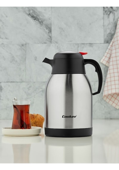 2 Litre Çift Kat Paslanmaz Çelik Termos 12-24 Saat Soğuk, 8-12 Saat Sıcak Tutma Diğer