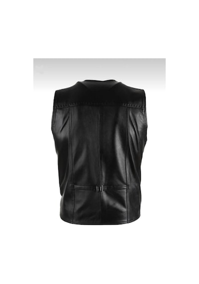 New Zaya Leather Erkek Hakiki Deri Yelek (554252292)