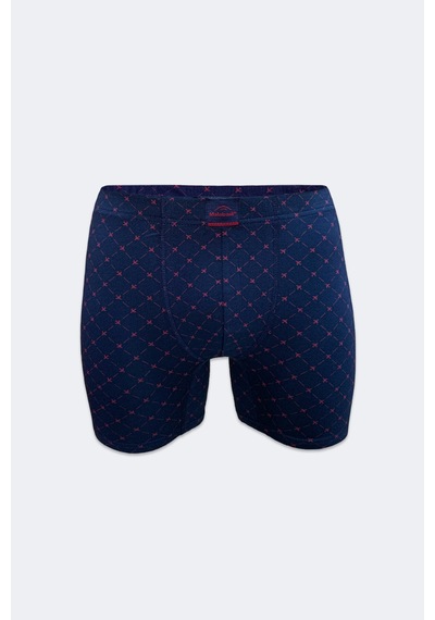 Malabadi Erkek Desenli 4 Lü Premium Collection Modal Uzun Boxer 4m250 Set-1