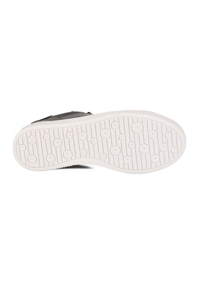 Ayk's Siyah Beyaz Bağcıklı Hafif Cilt Erkek Sneaker Mota 600 M SİYAH-BEYAZ