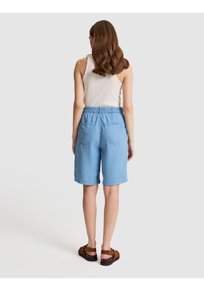Pierre Cardin Kadın Açık Mavi Şort Jean 50324122-vr003