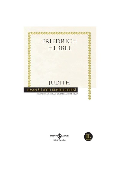 Judith - Hasan Ali Yücel Klasikler - Qhdh-817152