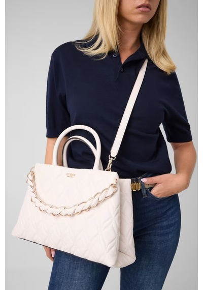Guess Maxine Omuz Çantası-qg973306 Beyaz